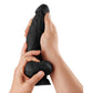 Shaft MODEL N 9.5" Liquide Silicone Dong w/Balls