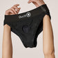 Shots Toys | OUCH! Vibrating Strap-on Hipster - Black - Size M/L