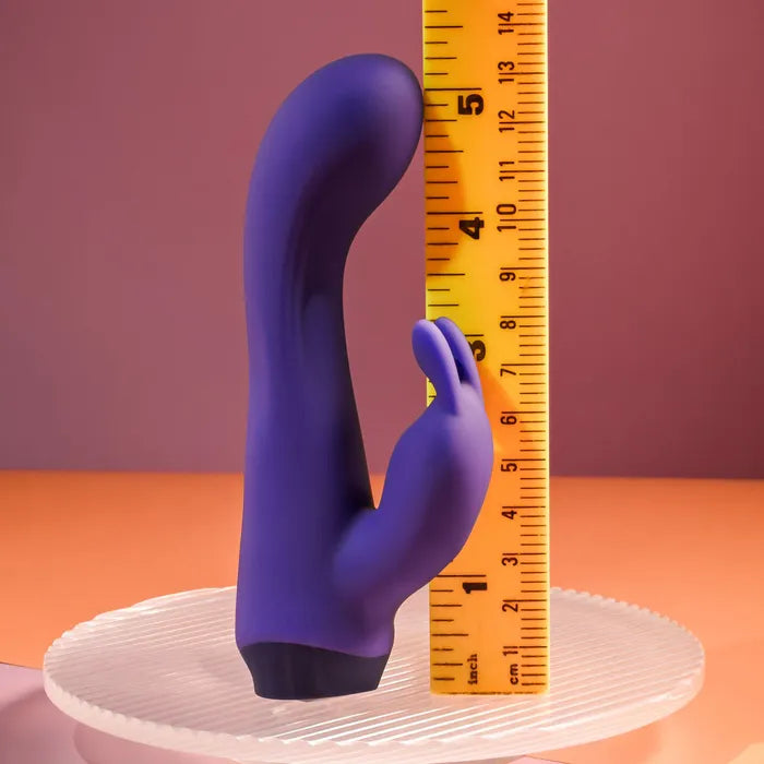 Selopa PLUM JOB - Purple 13.5cm Rabbit Vibrator