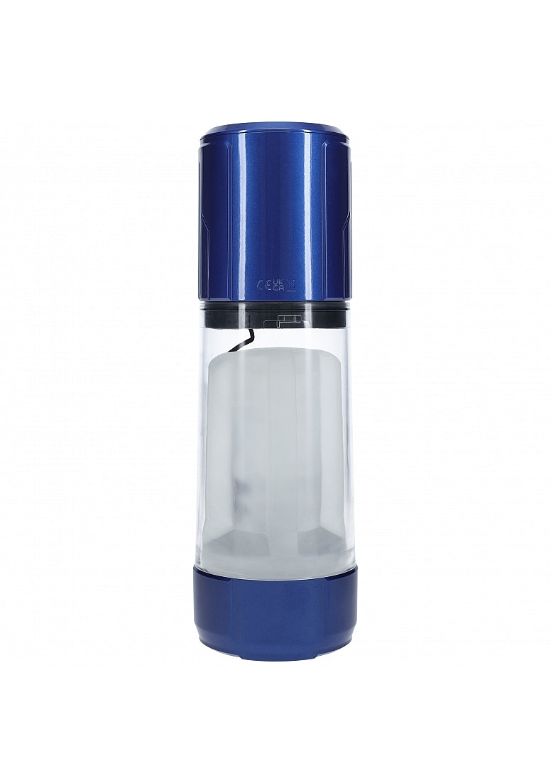 Shots Toys | PUMPED UltraLift Automatic Masturbator Pump - Metallic Blue