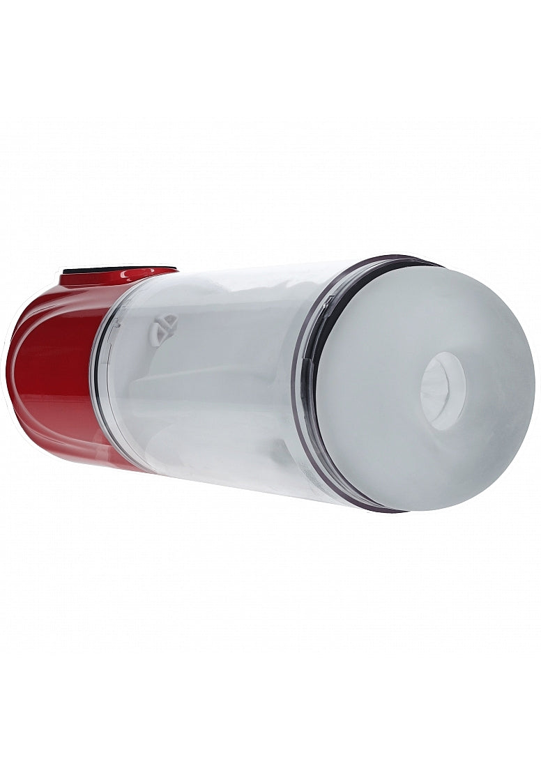 Shots Toys | PUMPED TechnoThrust Auto Masturbator Pump Metallic Red