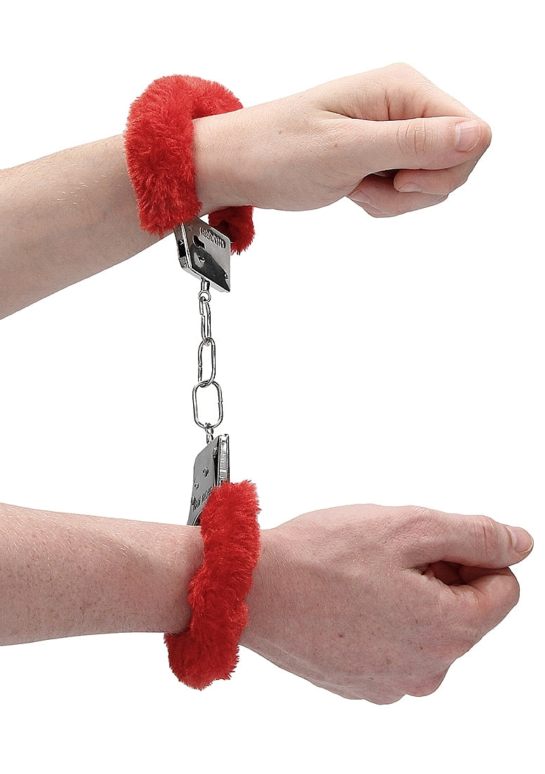 Shots Toys | OUCH! Beginners Handcuffs Furry - Red