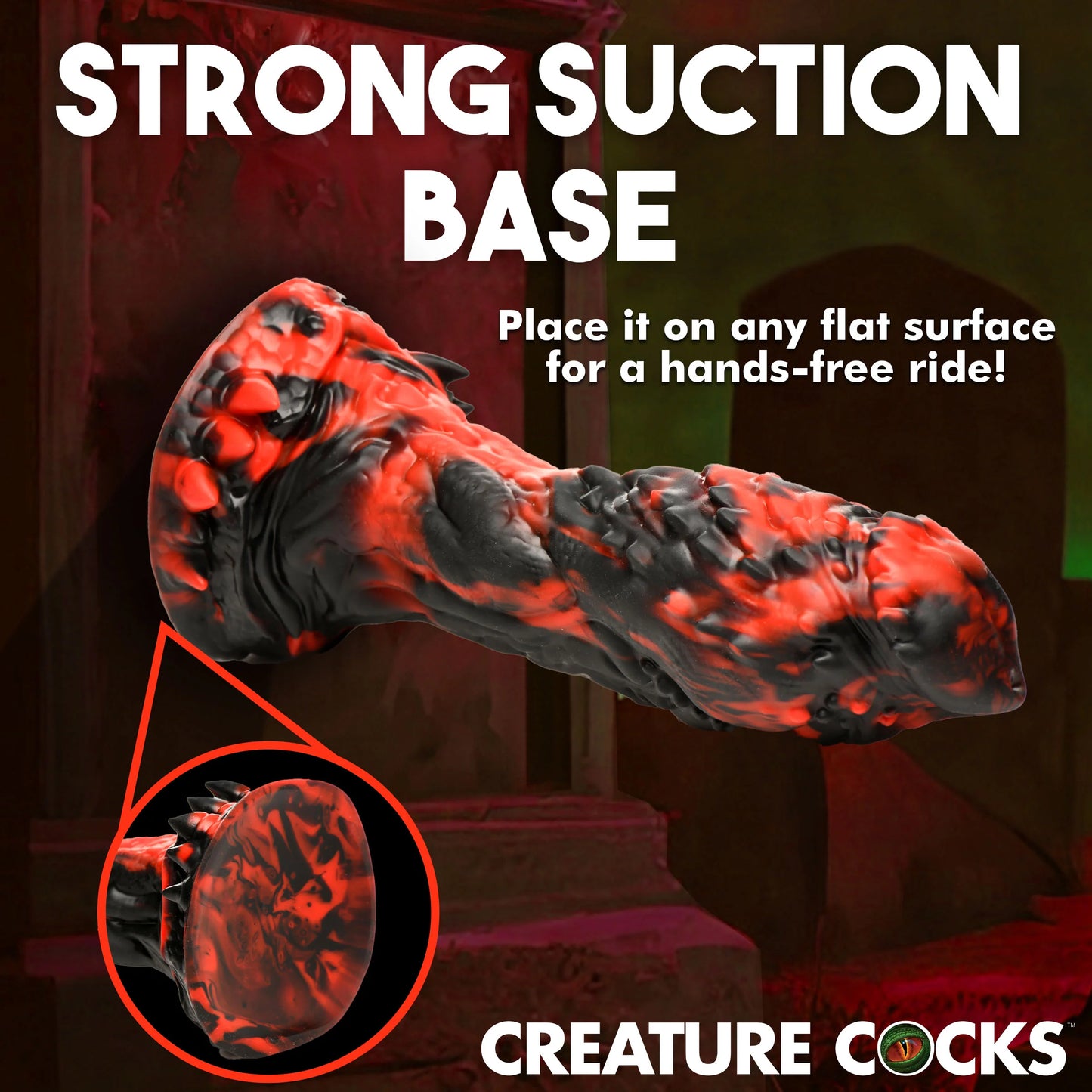 Creature Cocks Grim Reaper Silicone Dildo