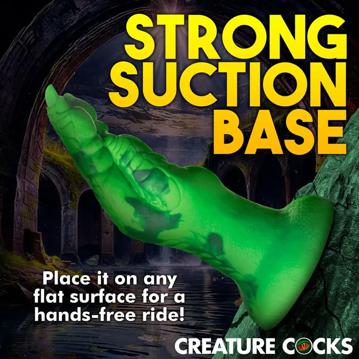 Creature Cocks Raptor Claw Fisting Silicone Dildo - Green 21.8cm Claw Fantasy Dildo