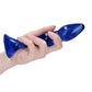 Shots Toys | Chrystalino Gallant Glass Anal Dildo - Blue
