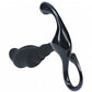 Shots Toys | LEVELZ - Rippled with Hard Loop Silicone Prostate Massager - M - Black