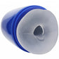 Shots Toys | PUMPED Vibrobator - Vibrating Suction Masturbator Pump - Metallic Blue