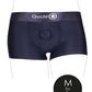 Shots Toys | OUCH! Vibrating Strap-on Boxer - Black - Size M/L