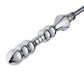 Hismith 8.2" Smooth Aluminium Beaded Anal Dildo (KlicLok)