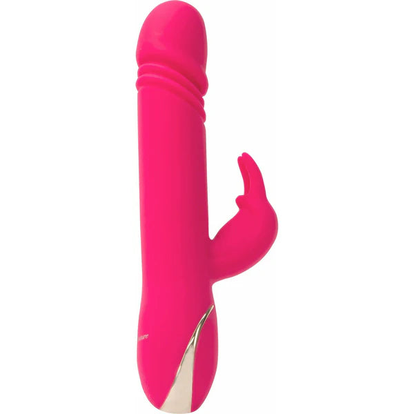 Seven Creations Vibe Couture Rabbit Skater Thrusting Vibrator Pink