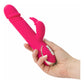 Seven Creations Vibe Couture Rabbit Skater Thrusting Vibrator Pink