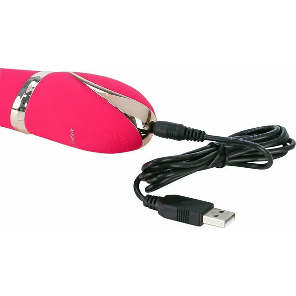 Seven Creations Vibe Couture Rabbit Skater Thrusting Vibrator Pink