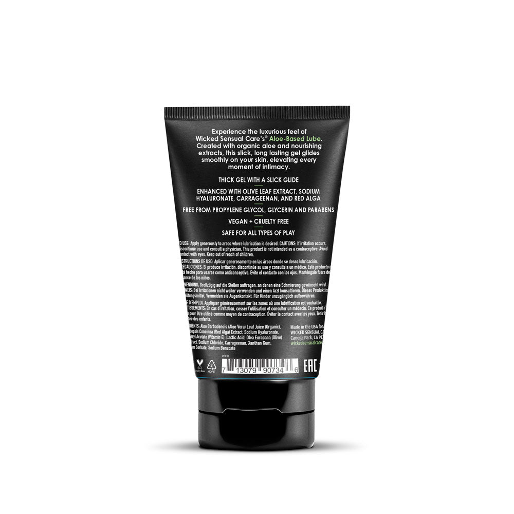 Wicked ALOE Aloe Vera Based Lubricant 120ml
