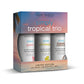 Wicked Simply Tropical Trio - Flavoured Water Based Lubricants - Set of 3x30ml Bottles