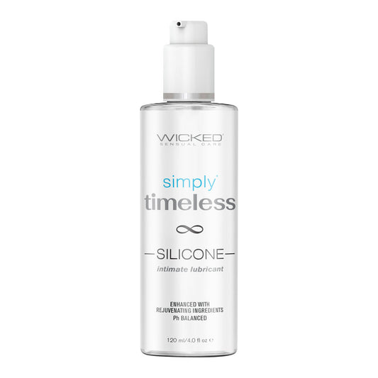 Wicked Simply Timeless Silicone Based Lubricant 4oz/120ml