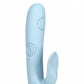 Shots Toys | VIVE Fronda Triple Motor G-Spot Vibrating Tapping Leaf Clit Stimulator Blue