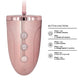 Shots Toys | PUMPED Automatic Rechargeable Clitoral and Nipple Pump Set Pink Medium
