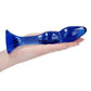 Shots Toys | Chrystalino Gallant Glass Anal Dildo - Blue