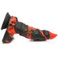 Creature Cocks Fire Demon - Red/Black 21.6cm Fantasy Monster Dildo