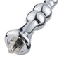Hismith 8.2" Smooth Aluminium Beaded Anal Dildo (KlicLok)