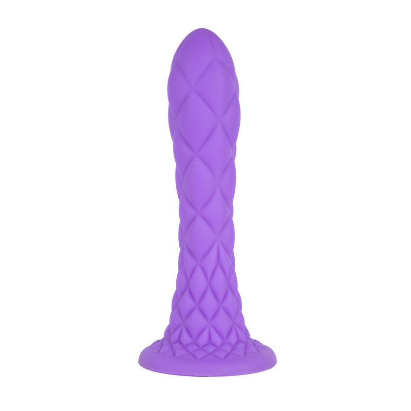 Adrien Lastic Silexd Fantasy Line Dreamy 7" Liquid Silicone Dildo Purple