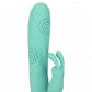 Shots Toys | VIVE Mimi Triple Motor G-Spot Tapping Rabbit Vibrator Green