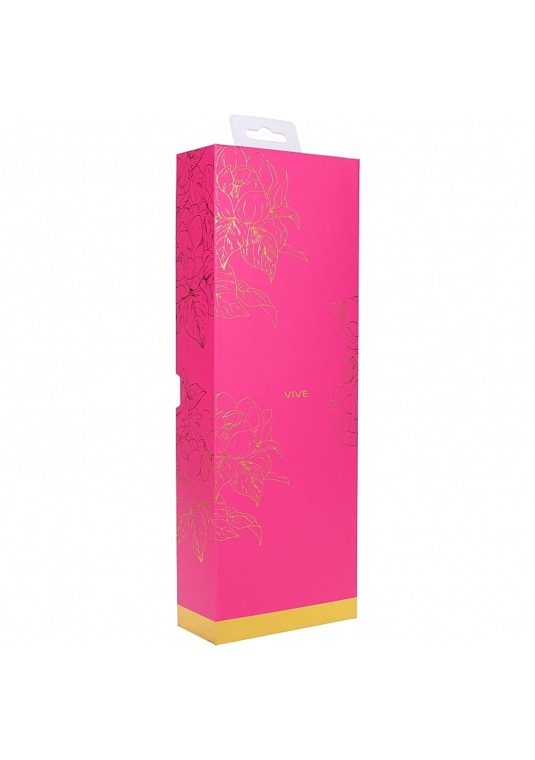 Shots Toys | VIVE Fiore Triple Motor G-Spot Air Wave Vibrating Tapping Flared Clit Stimulator Pink