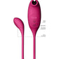 Shots Toys | VIVE Quino Double Action Air Wave & Vibrating Egg Vibrator Pink