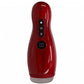 Shots Toys | PUMPED Virtuo - Metallic Red Sucking And Vibrating Auto Masturbator