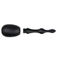 AquaClean Silicone 1-Way Valve Douche Set with Beaded Nozzle 150ml Capacity with Free Travel Douche Included