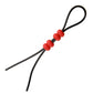 Master Series Crimson Tied Bolo - Lasso Style Adjustable Cock Ring