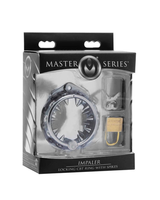 Master Series Impaler Locking CBT Ring with Spikes