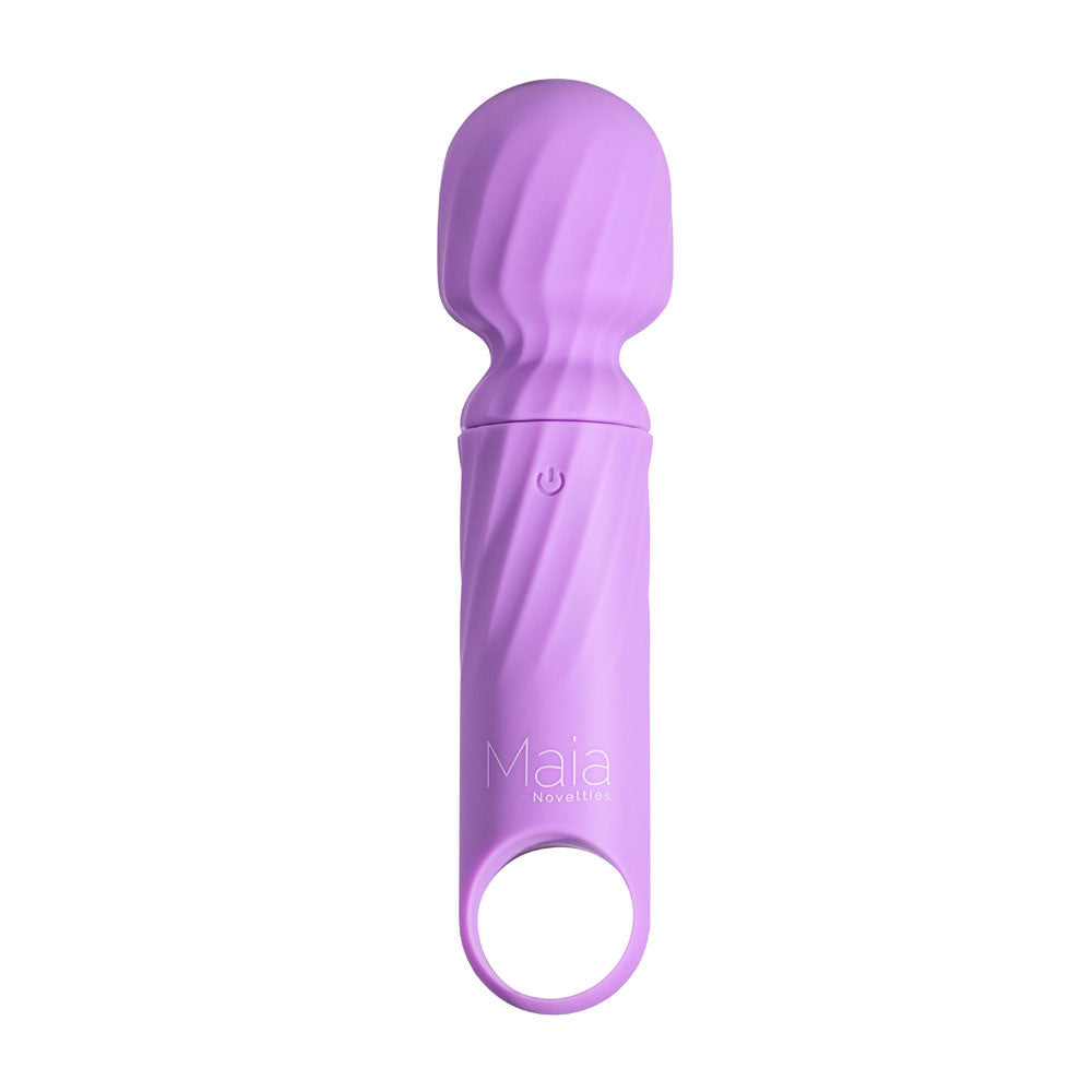 Maia Toys | Maia DOLLY Purple 12.7cm USB Rechargeable Massage Wand