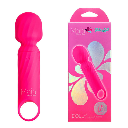 Maia Toys | Maia DOLLY Pink 12.7cm USB Rechargeable Massage Wand