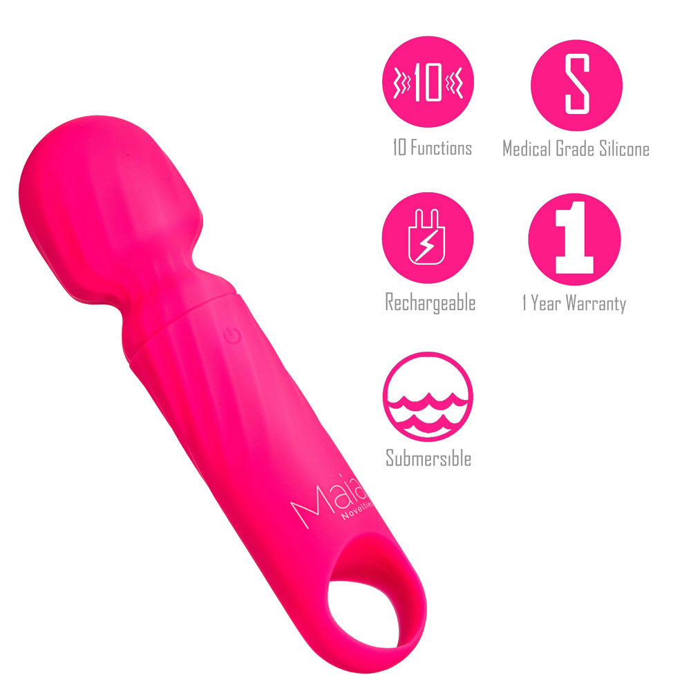 Maia Toys | Maia DOLLY Pink 12.7cm USB Rechargeable Massage Wand