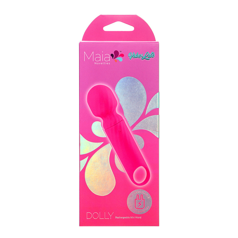 Maia Toys | Maia DOLLY Pink 12.7cm USB Rechargeable Massage Wand