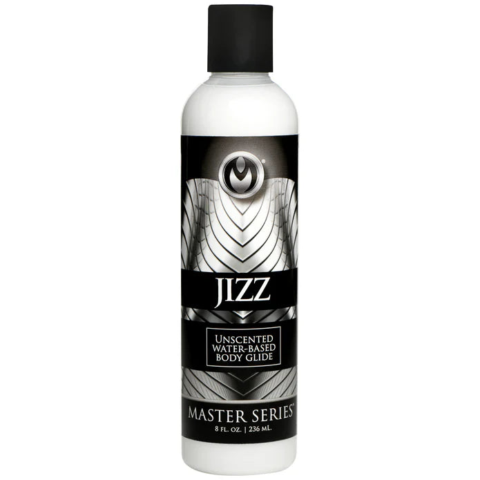 Master Series Jizz Unscented Water Based Lube Lubricant 8oz/236ml