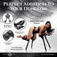Master Series Obedience Extreme Sex Bench with Restraint Straps