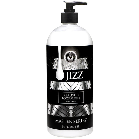 Master Series Jizz Water Based Cum Lubricant 34oz/1000ml