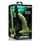 Creature Cocks Swamp Monster Green Scaly Silicone Dildo