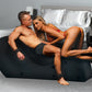 XR Brands | Bedroom Bliss Bondage Love Couch Black