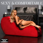 XR Brands | Bedroom Bliss Love Couch Sex Lounge Red