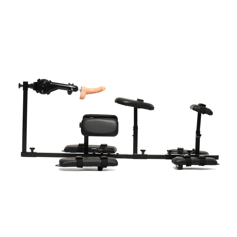 Master Series Subversion Deluxe Stockade with Sex Machine