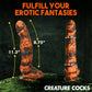 Creature Cocks Sabretooth Silicone Dildo