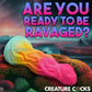 Creature Cocks Shape Shifter Alien Silicone Fantasy Dildo