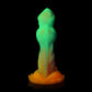 Creature Cocks Aqua-Cock - Glow in Dark Multi-Coloured 19.3cm Fantasy Dildo