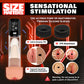 Size Matters Sucking Penis Pump - Clear USB Rechargeable Penis Pump + Attachments
