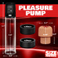 Size Matters Sucking Penis Pump - Clear USB Rechargeable Penis Pump + Attachments