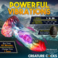 Creature Cocks Rainbow Phoenix Vibrating Silicone Dildo with Remote Control