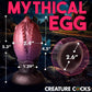 Creature Cocks Dragon Hatch Silicone Egg Large Dildo